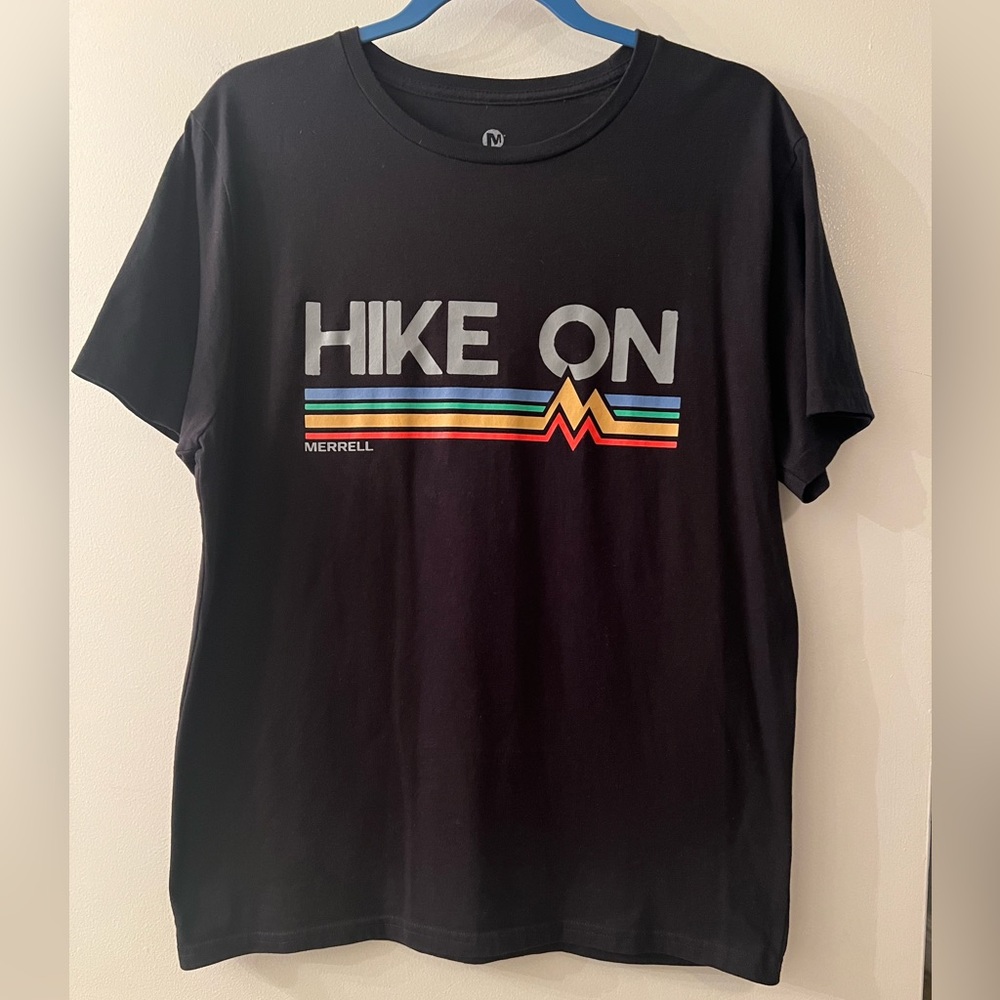 Merrell Adult BLK Tee L